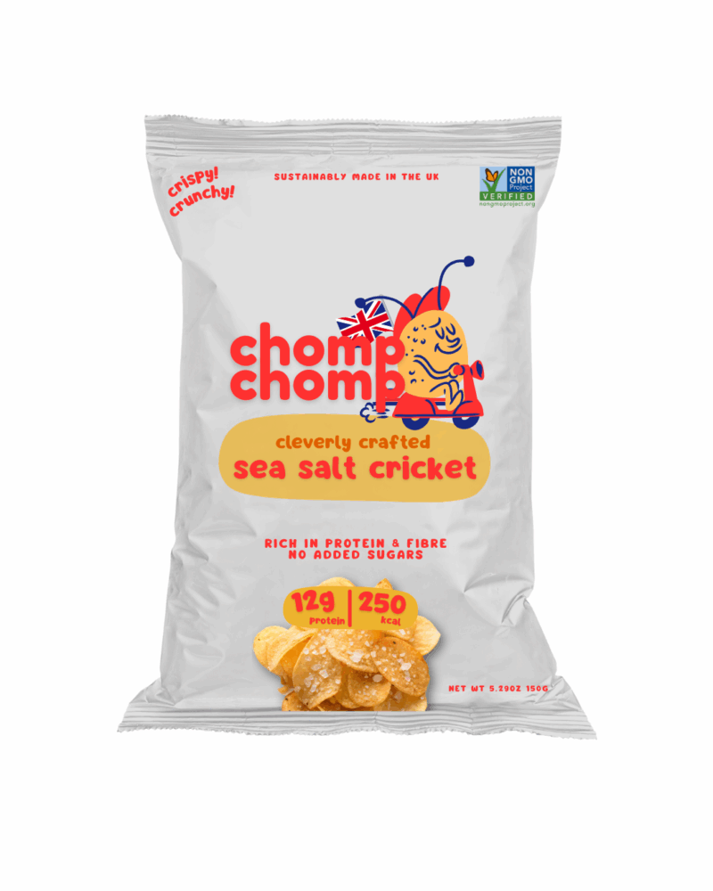 Sea Salt Cricket Crisps 150g